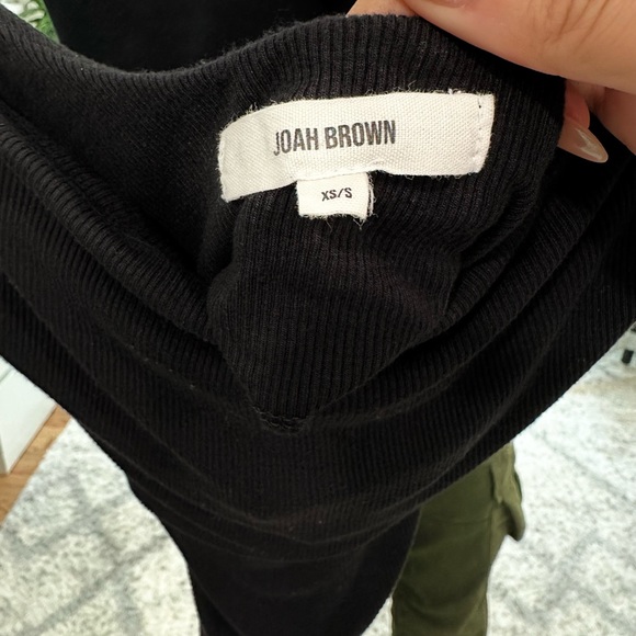 Joah Brown Strappy Slit Dress in Black - Picture 7 of 7